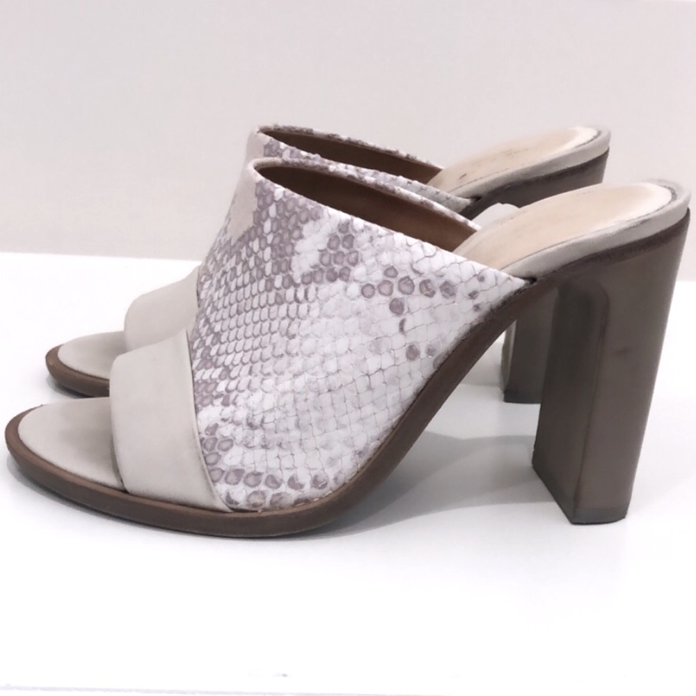 Rag & Bone Snakeskin Mules